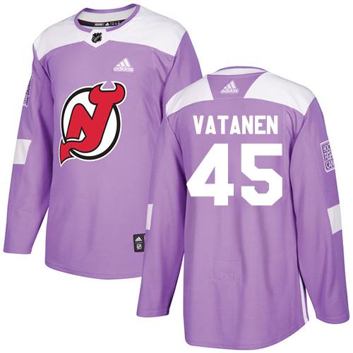 Adidas Devils #45 Sami Vatanen Purple Authentic Fights Cancer Stitched NHL Jersey Adidas Devils #45 Sami Vatanen Purple Authentic Fights Cancer Stitched NHL Jersey