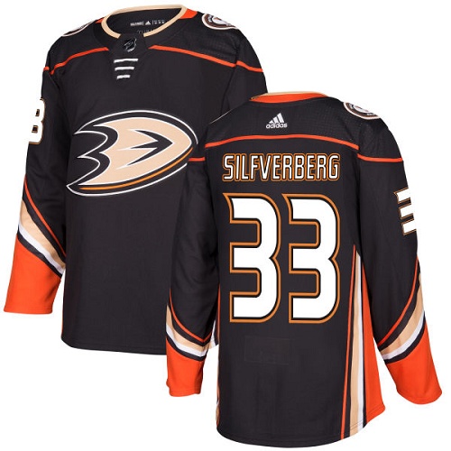 Adidas Ducks #33 Jakob Silfverberg Black Home Authentic Stitched NHL Jersey Adidas Ducks #33 Jakob Silfverberg Black Home Authentic Stitched NHL Jersey