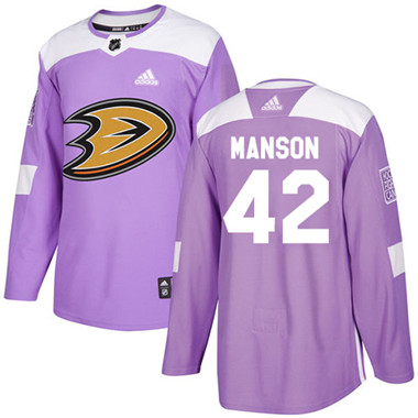 Adidas Ducks #42 Josh Manson Purple Authentic Fights Cancer Stitched NHL Jersey Adidas Ducks #42 Josh Manson Purple Authentic Fights Cancer Stitched NHL Jersey