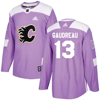 Adidas Flames #13 Johnny Gaudreau Purple Authentic Fights Cancer Stitched NHL Jersey Adidas Flames #13 Johnny Gaudreau Purple Authentic Fights Cancer Stitched NHL Jersey
