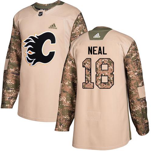 Adidas Flames #18 James Neal Camo Authentic 2017 Veterans Day Stitched NHL Jersey Adidas Flames #18 James Neal Camo Authentic 2017 Veterans Day Stitched NHL Jersey