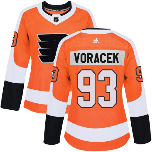 Adidas Flyers #93 Jakub Voracek Orange Home Authentic Women's Stitched NHL Jersey Adidas Flyers #93 Jakub Voracek Orange Home Authentic Women's Stitched NHL Jersey