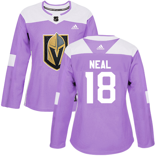 Adidas Golden Knights #18 James Neal Purple Authentic Fights Cancer Women's Stitched NHL Jersey Adidas Golden Knights #18 James Neal Purple Authentic Fights Cancer Women's Stitched NHL Jersey
