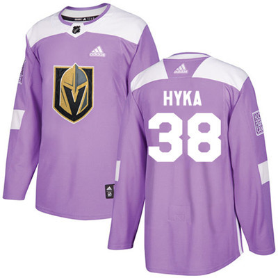 Adidas Golden Knights #38 Tomas Hyka Purple Authentic Fights Cancer Stitched Youth NHL Jersey Adidas Golden Knights #38 Tomas Hyka Purple Authentic Fights Cancer Stitched Youth NHL Jersey