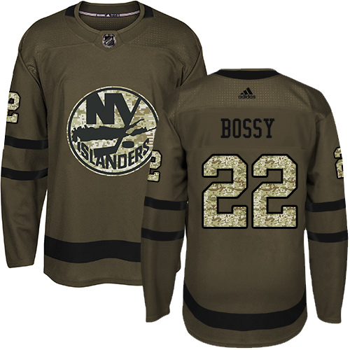 Adidas Islanders #22 Mike Bossy Green Salute to Service Stitched Youth NHL Jersey Adidas Islanders #22 Mike Bossy Green Salute to Service Stitched Youth NHL Jersey