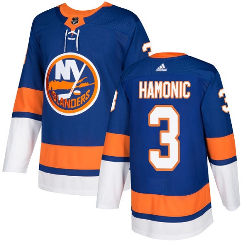 Adidas Islanders #3 Travis Hamonic Royal Blue Home Authentic Stitched Youth NHL Jersey Adidas Islanders #3 Travis Hamonic Royal Blue Home Authentic Stitched Youth NHL Jersey