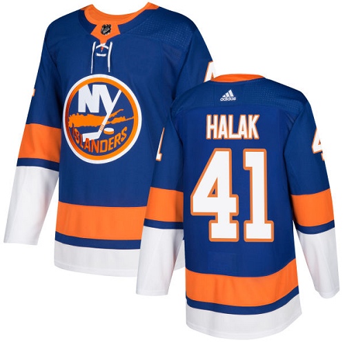 Adidas Islanders #41 Jaroslav Halak Royal Blue Home Authentic Stitched Youth NHL Jersey Adidas Islanders #41 Jaroslav Halak Royal Blue Home Authentic Stitched Youth NHL Jersey