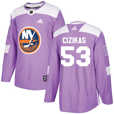 Adidas Islanders #53 Casey Cizikas Purple Authentic Fights Cancer Stitched NHL Jersey Adidas Islanders #53 Casey Cizikas Purple Authentic Fights Cancer Stitched NHL Jersey