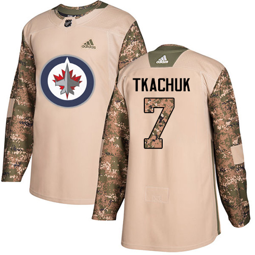 Adidas Jets #7 Keith Tkachuk Camo Authentic 2017 Veterans Day Stitched NHL Jersey Adidas Jets #7 Keith Tkachuk Camo Authentic 2017 Veterans Day Stitched NHL Jersey