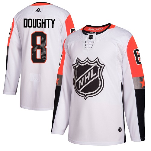 Adidas Kings #8 Drew Doughty White 2018 All-Star Pacific Division Authentic Stitched NHL Jersey Adidas Kings #8 Drew Doughty White 2018 All-Star Pacific Division Authentic Stitched NHL Jersey