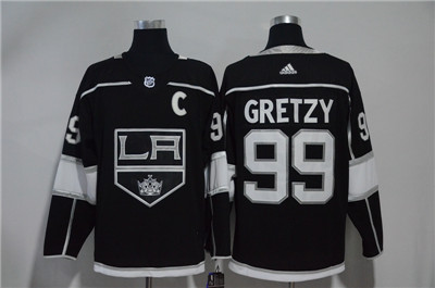 Adidas Kings #99 Wayne Gretzy Black Jersey Adidas Kings #99 Wayne Gretzy Black Jersey