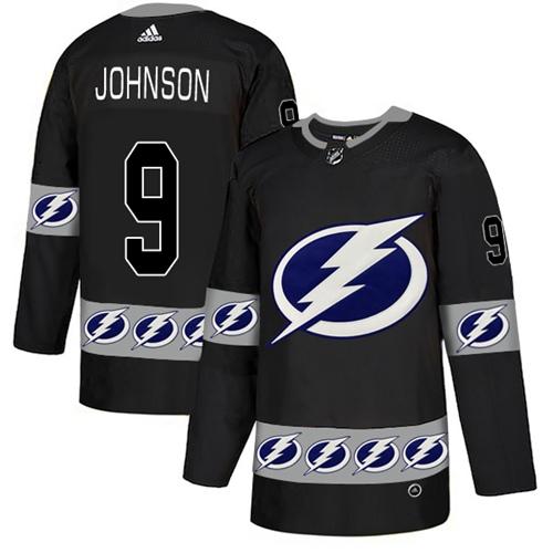 Adidas Lightning #9 Tyler Johnson Black Authentic Team Logo Fashion Stitched NHL Jersey Adidas Lightning #9 Tyler Johnson Black Authentic Team Logo Fashion Stitched NHL Jersey