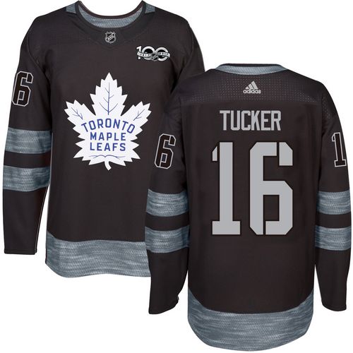 Adidas Maple Leafs #16 Darcy Tucker Black 1917-2017 100th Anniversary Stitched NHL Jersey Adidas Maple Leafs #16 Darcy Tucker Black 1917-2017 100th Anniversary Stitched NHL Jersey