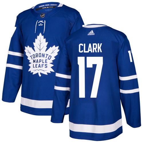 Adidas Maple Leafs #17 Wendel Clark Blue Home Authentic Stitched Youth NHL Jersey Adidas Maple Leafs #17 Wendel Clark Blue Home Authentic Stitched Youth NHL Jersey