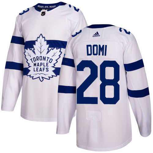 Adidas Maple Leafs #28 Tie Domi White Authentic 2018 Stadium Series Stitched NHL Jersey Adidas Maple Leafs #28 Tie Domi White Authentic 2018 Stadium Series Stitched NHL Jersey
