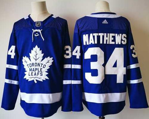 Adidas Maple Leafs #34 Auston Matthews Blue Home Authentic Stitched NHL Jersey Adidas Maple Leafs #34 Auston Matthews Blue Home Authentic Stitched NHL Jersey