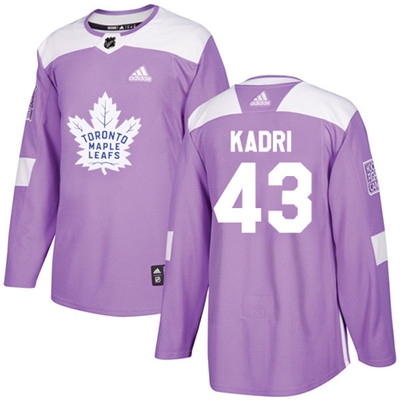 Adidas Maple Leafs #43 Nazem Kadri Purple Authentic Fights Cancer Stitched Youth NHL Jersey Adidas Maple Leafs #43 Nazem Kadri Purple Authentic Fights Cancer Stitched Youth NHL Jersey