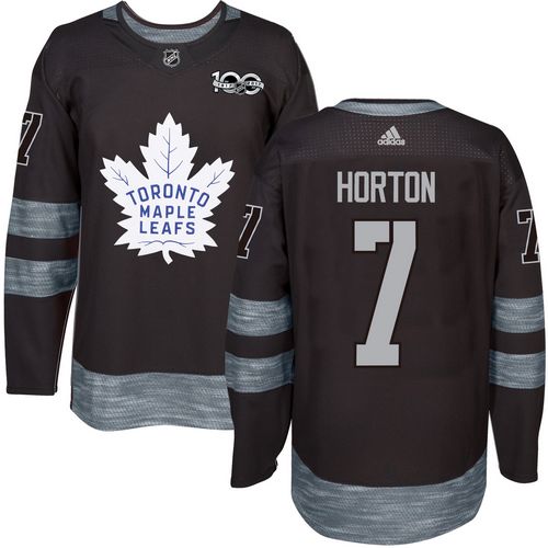 Adidas Maple Leafs #7 Tim Horton Black 1917-2017 100th Anniversary Stitched NHL Jersey Adidas Maple Leafs #7 Tim Horton Black 1917-2017 100th Anniversary Stitched NHL Jersey