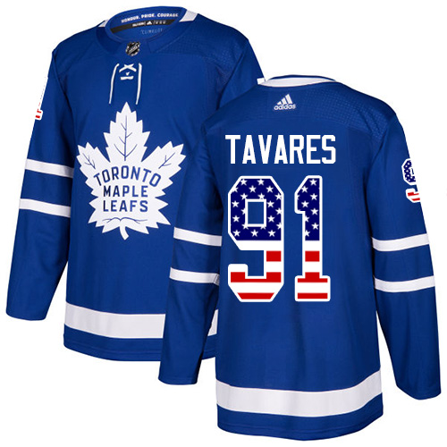 Adidas Maple Leafs #91 John Tavares Blue Home Authentic USA Flag Stitched Youth NHL Jersey Adidas Maple Leafs #91 John Tavares Blue Home Authentic USA Flag Stitched Youth NHL Jersey