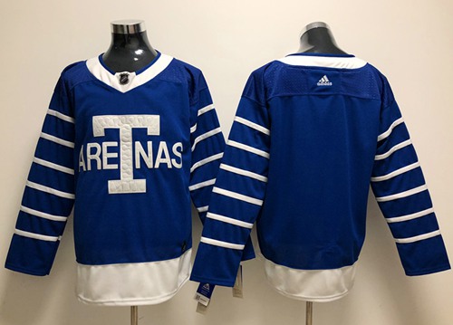 Adidas Maple Leafs Blank Blue Authentic 1918 Arenas Throwback Stitched NHL Jersey Adidas Maple Leafs Blank Blue Authentic 1918 Arenas Throwback Stitched NHL Jersey