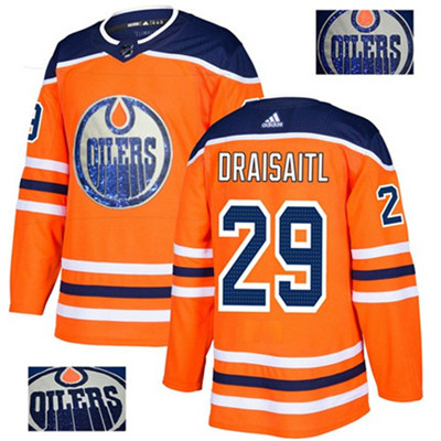 Adidas Oilers #29 Leon Draisaitl Orange Home Authentic Fashion Gold Stitched NHL Jersey Adidas Oilers #29 Leon Draisaitl Orange Home Authentic Fashion Gold Stitched NHL Jersey
