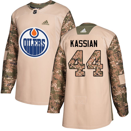 Adidas Oilers #44 Zack Kassian Camo Authentic 2017 Veterans Day Stitched NHL Jersey Adidas Oilers #44 Zack Kassian Camo Authentic 2017 Veterans Day Stitched NHL Jersey