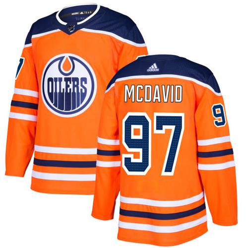 Adidas Oilers #97 Connor McDavid Orange Home Authentic Stitched NHL Jersey Adidas Oilers #97 Connor McDavid Orange Home Authentic Stitched NHL Jersey