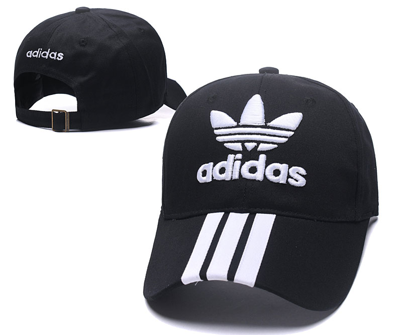 Adidas Originals Black Peaked Adjustable Hat (5) Adidas Originals Black Peaked Adjustable Hat (5)