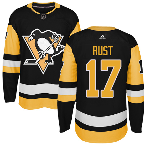 Adidas Penguins #17 Bryan Rust Black Alternate Authentic Stitched NHL Jersey Adidas Penguins #17 Bryan Rust Black Alternate Authentic Stitched NHL Jersey