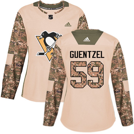 Adidas Penguins #59 Jake Guentzel Camo Authentic 2017 Veterans Day Women's Stitched NHL Jersey Adidas Penguins #59 Jake Guentzel Camo Authentic 2017 Veterans Day Women's Stitched NHL Jersey
