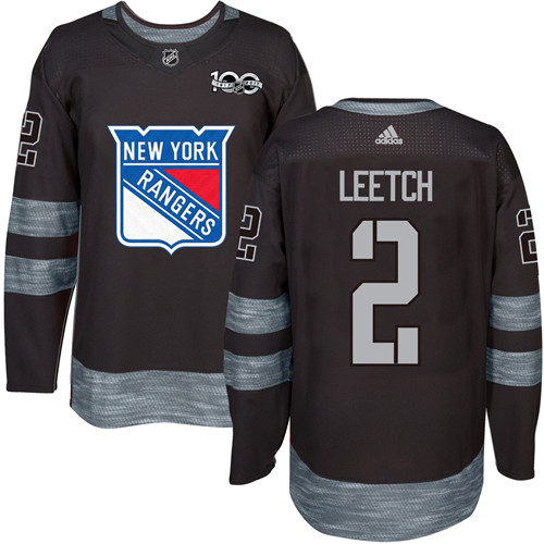 Adidas Rangers #2 Brian Leetch Black 1917-2017 100th Anniversary Stitched NHL Jersey Adidas Rangers #2 Brian Leetch Black 1917-2017 100th Anniversary Stitched NHL Jersey