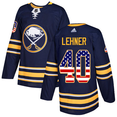Adidas Sabres #40 Robin Lehner Navy Blue Home Authentic USA Flag Youth Stitched NHL Jersey Adidas Sabres #40 Robin Lehner Navy Blue Home Authentic USA Flag Youth Stitched NHL Jersey