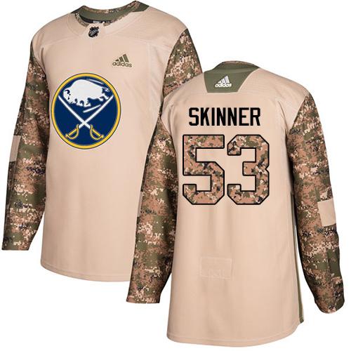 Adidas Sabres #53 Jeff Skinner Camo Authentic 2017 Veterans Day Stitched NHL Jersey Adidas Sabres #53 Jeff Skinner Camo Authentic 2017 Veterans Day Stitched NHL Jersey