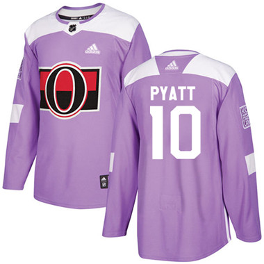 Adidas Senators #10 Tom Pyatt Purple Authentic Fights Cancer Stitched NHL Jersey Adidas Senators #10 Tom Pyatt Purple Authentic Fights Cancer Stitched NHL Jersey