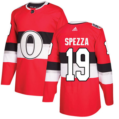 Adidas Senators #19 Jason Spezza Red Authentic 2017 100 Classic Stitched Youth NHL Jersey Adidas Senators #19 Jason Spezza Red Authentic 2017 100 Classic Stitched Youth NHL Jersey