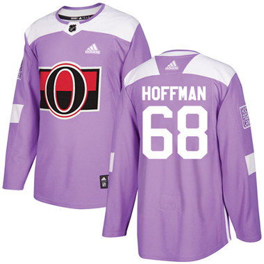Adidas Senators #68 Mike Hoffman Purple Authentic Fights Cancer Stitched Youth NHL Jersey Adidas Senators #68 Mike Hoffman Purple Authentic Fights Cancer Stitched Youth NHL Jersey