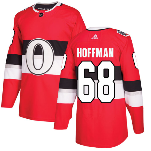 Adidas Senators #68 Mike Hoffman Red Authentic 2017 100 Classic Stitched NHL Jersey Adidas Senators #68 Mike Hoffman Red Authentic 2017 100 Classic Stitched NHL Jersey