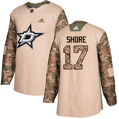 Adidas Stars #17 Devin Shore Camo Authentic 2017 Veterans Day Stitched NHL Jersey Adidas Stars #17 Devin Shore Camo Authentic 2017 Veterans Day Stitched NHL Jersey