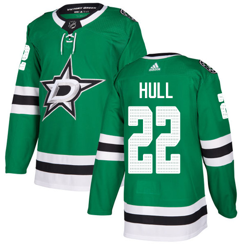 Adidas Stars #22 Brett Hull Green Home Authentic Stitched NHL Jersey Adidas Stars #22 Brett Hull Green Home Authentic Stitched NHL Jersey