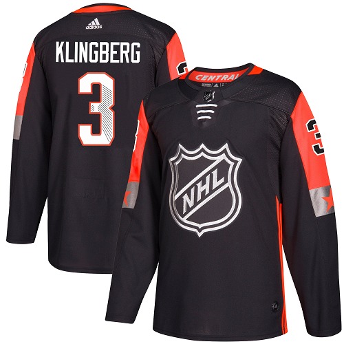 Adidas Stars #3 John Klingberg Black 2018 All-Star Central Division Authentic Stitched NHL Jersey Adidas Stars #3 John Klingberg Black 2018 All-Star Central Division Authentic Stitched NHL Jersey