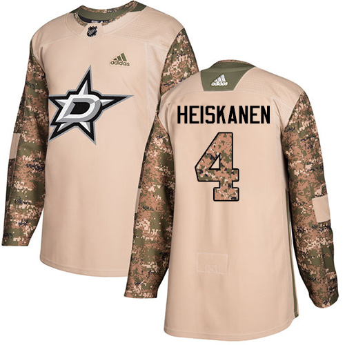 Adidas Stars #4 Miro Heiskanen Camo Authentic 2017 Veterans Day Stitched NHL Jersey Adidas Stars #4 Miro Heiskanen Camo Authentic 2017 Veterans Day Stitched NHL Jersey