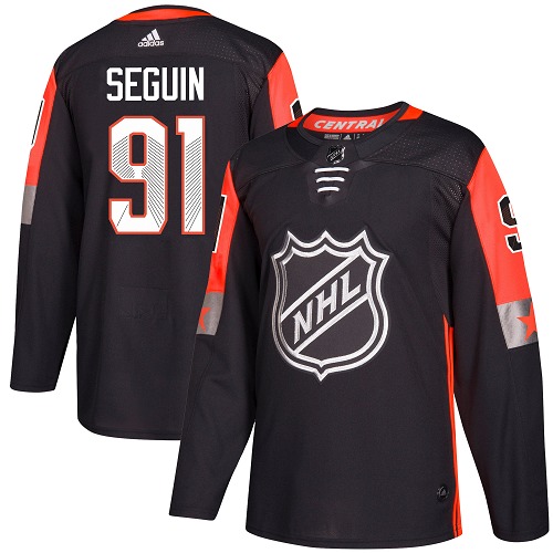 Adidas Stars #91 Tyler Seguin Black 2018 All-Star Central Division Authentic Stitched NHL Jersey Adidas Stars #91 Tyler Seguin Black 2018 All-Star Central Division Authentic Stitched NHL Jersey