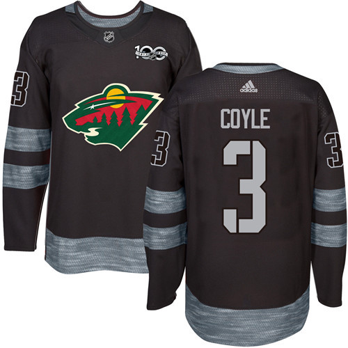 Adidas Wild #3 Charlie Coyle Black 1917-2017 100th Anniversary Stitched NHL Jersey Adidas Wild #3 Charlie Coyle Black 1917-2017 100th Anniversary Stitched NHL Jersey