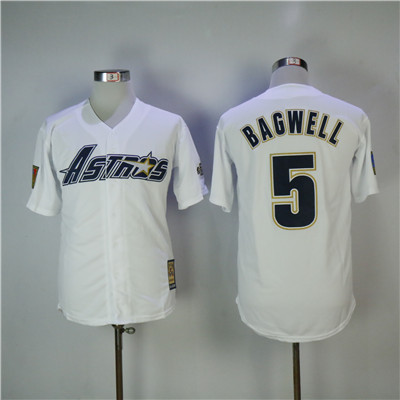 Astros #5 Jeff Bagwell White Cooperstown Collection Stitched MLB Jersey Astros #5 Jeff Bagwell White Cooperstown Collection Stitched MLB Jersey