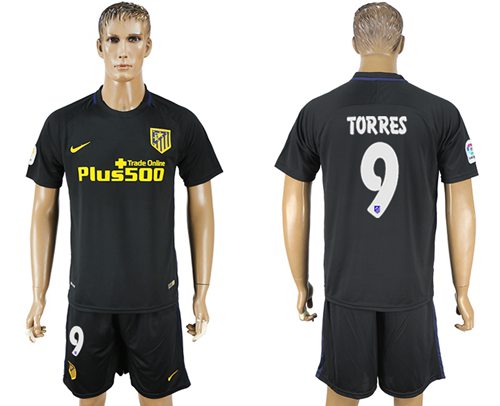 Atletico Madrid #9 Torres Away Soccer Club Jersey Atletico Madrid #9 Torres Away Soccer Club Jersey