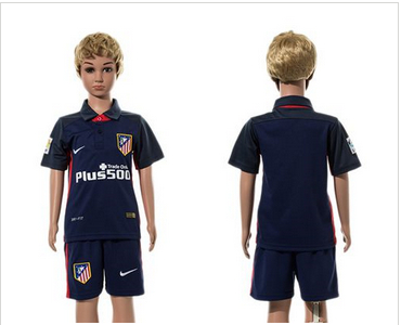Atletico Madrid Blank Away Kid Soccer Club Jersey