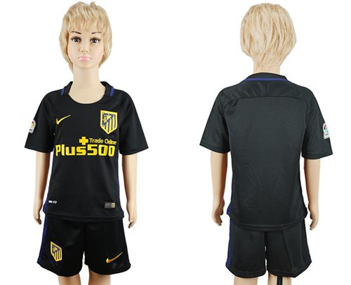 Atletico Madrid Blank Away Kid Soccer Club Jersey Atletico Madrid Blank Away Kid Soccer Club Jersey