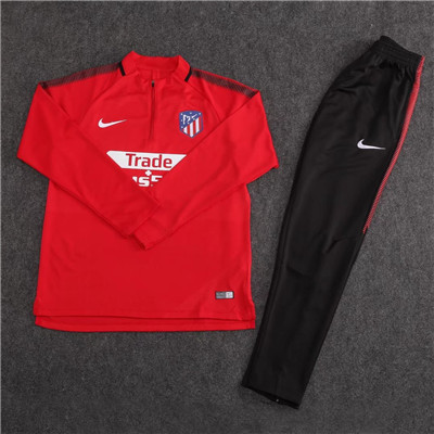 Atletico Madrid Red Training Suit 2017-2018 Atletico Madrid Red Training Suit 2017-2018