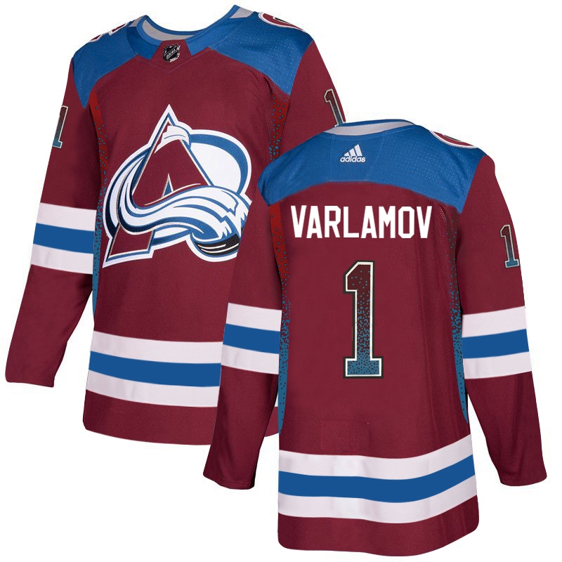 Avalanche 1 Semyon Varlamov Red Drift Fashion Adidas Jersey Avalanche 1 Semyon Varlamov Red Drift Fashion Adidas Jersey