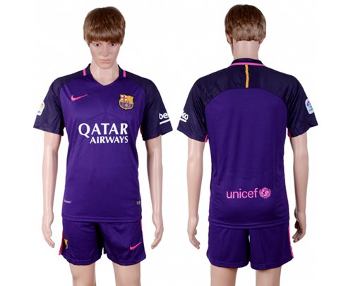 Barcelona Blank Away Soccer Club Jersey Barcelona Blank Away Soccer Club Jersey